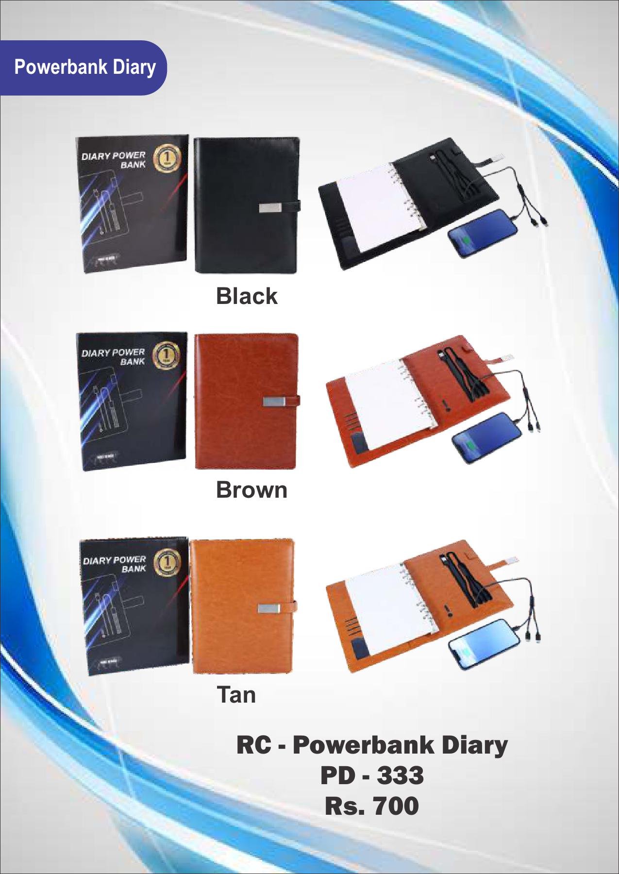 RC - Powerbank Diary PD - 333