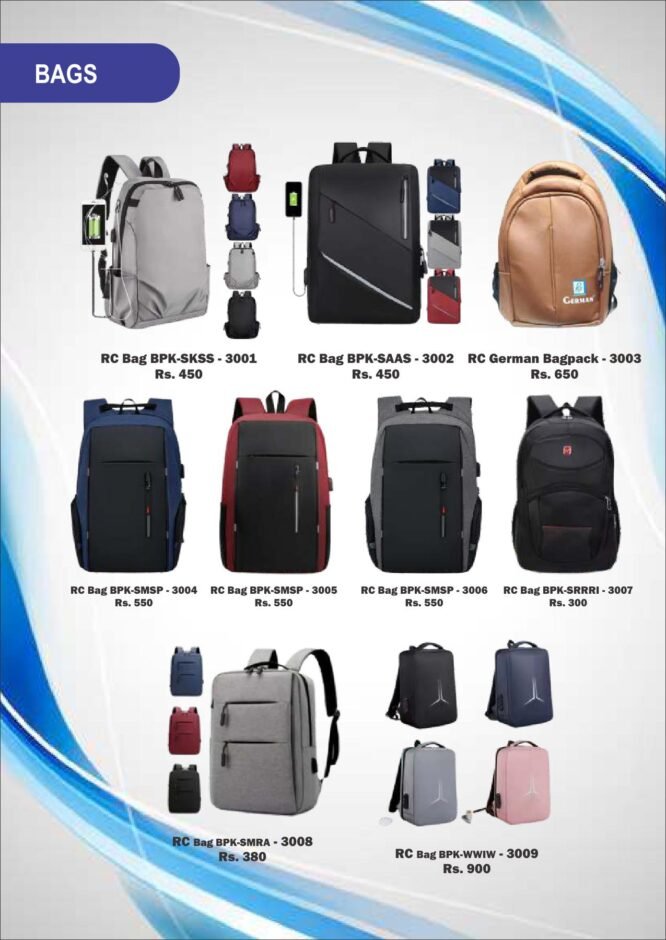 RC Bag BPK-WWIW - 3009