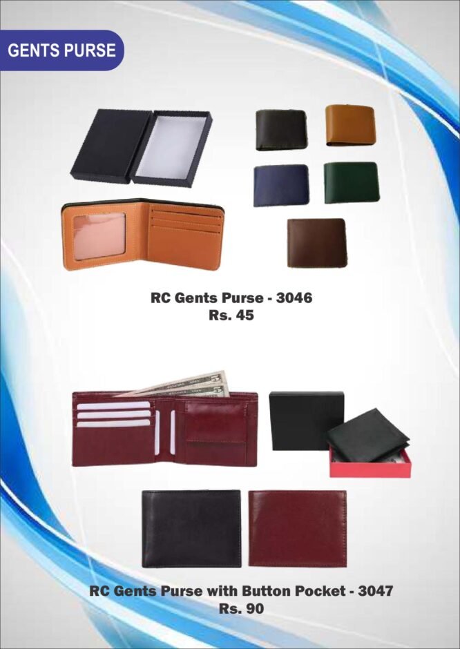 RC Gents Purse - 3046