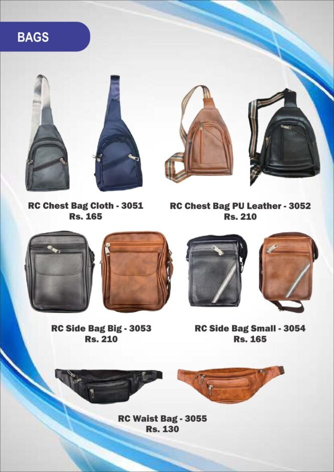 RC Chest Bag PU Leather - 3052