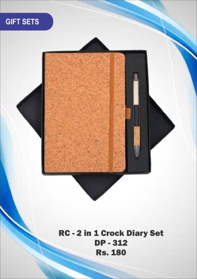 RC - 2 in 1 Crock Diary Set DP - 312